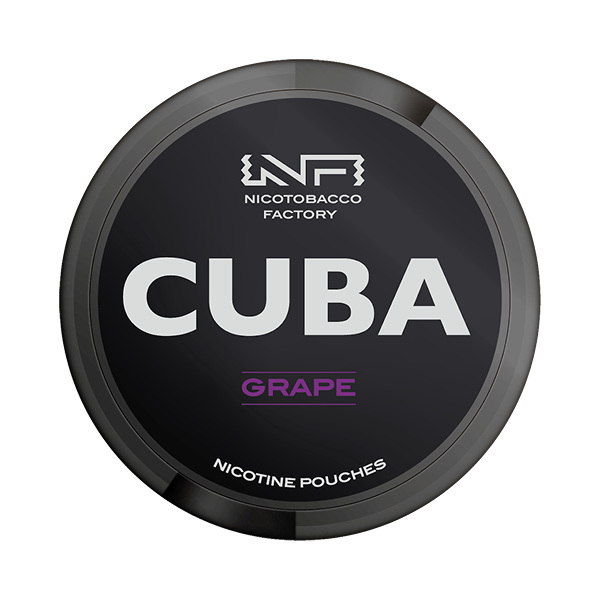 CUBA BLACK GRAPE – Buy JetSnus Nicotine Pouches Online | JetSnus