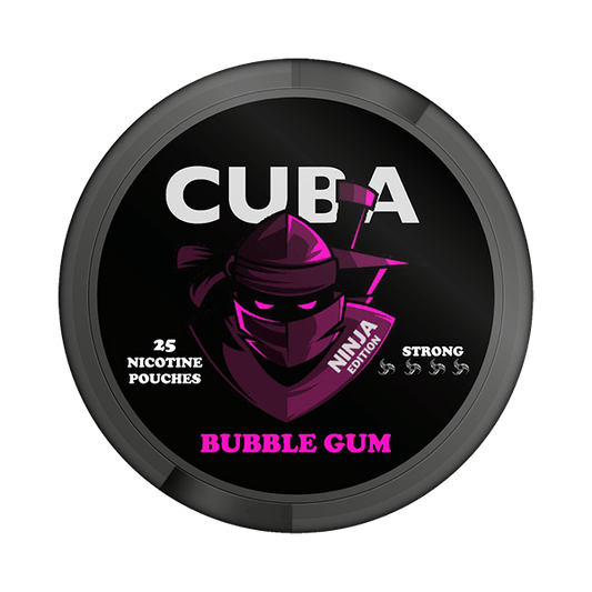 CUBA NINJA BUBBLE GUM – Buy JetSnus Nicotine Pouches Online | JetSnus