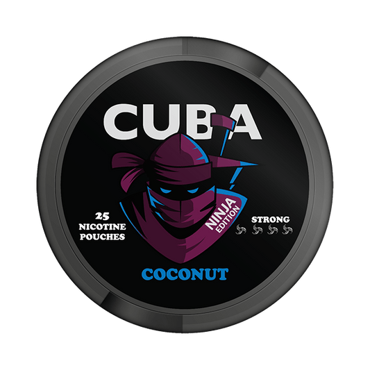 CUBA NINJA COCONUT – Buy JetSnus Nicotine Pouches Online | JetSnus