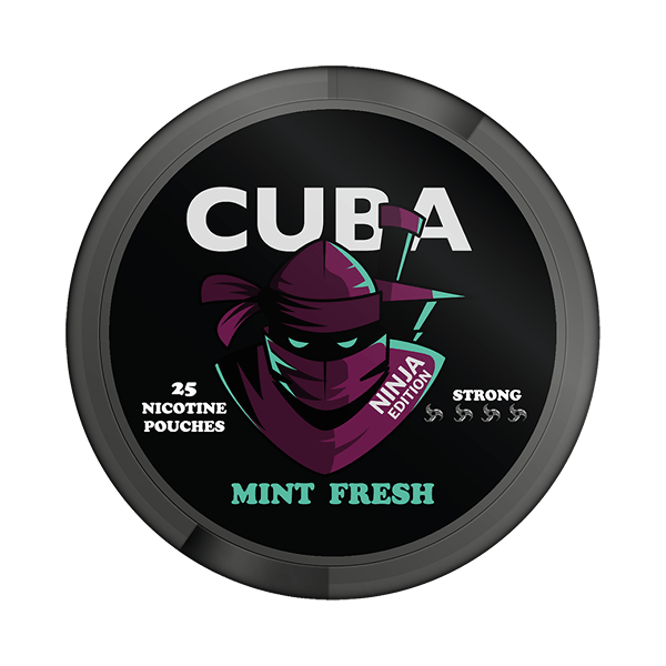 CUBA NINJA MINT FRESH – Buy JetSnus Nicotine Pouches Online | JetSnus