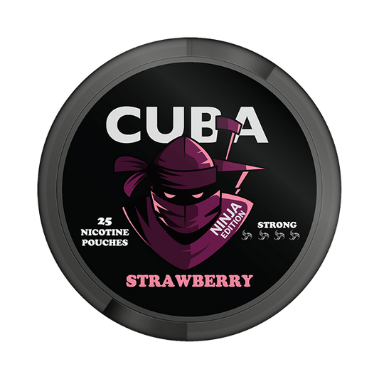 CUBA NINJA STRAWBERRY – Buy JetSnus Nicotine Pouches Online | JetSnus