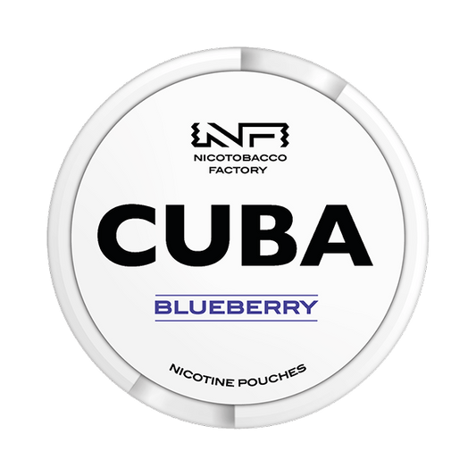 CUBA WHITE BLUEBERRY – Buy JetSnus Nicotine Pouches Online | JetSnus