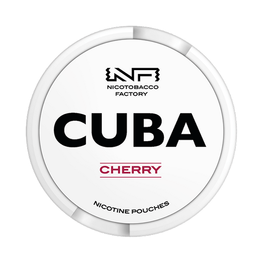 CUBA WHITE CHERRY – Buy JetSnus Nicotine Pouches Online | JetSnus