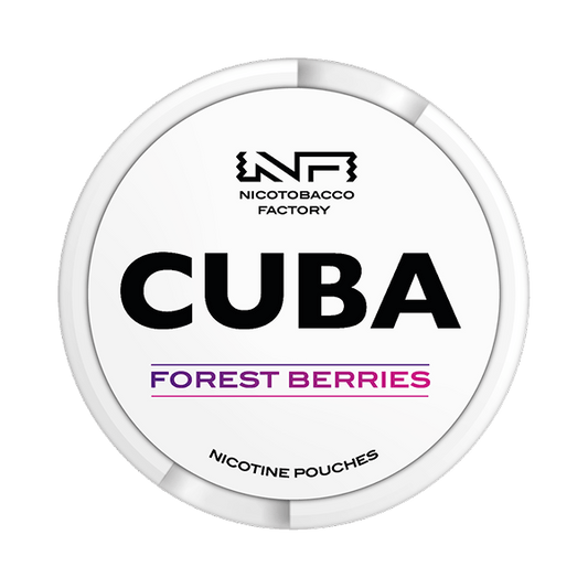CUBA WHITE FOREST BERRIES – Buy JetSnus Nicotine Pouches Online | JetSnus