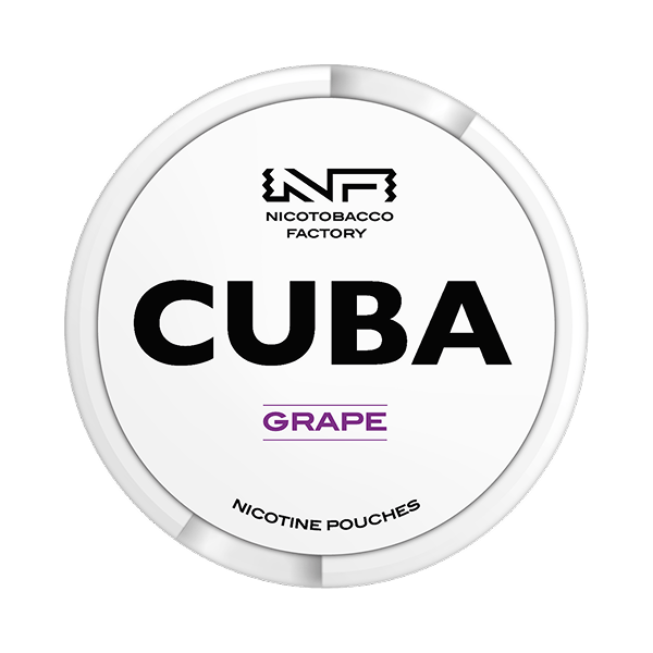 CUBA WHITE GRAPE – Buy JetSnus Nicotine Pouches Online | JetSnus