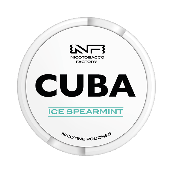 CUBA WHITE ICE SPEARMINT – Buy JetSnus Nicotine Pouches Online | JetSnus