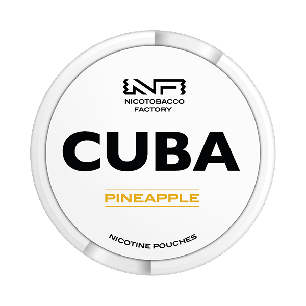 CUBA WHITE PINEAPPLE – Buy JetSnus Nicotine Pouches Online | JetSnus