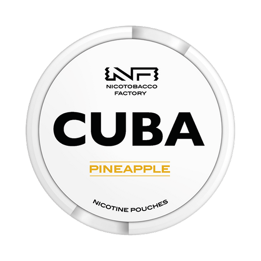 CUBA WHITE PINEAPPLE – Buy JetSnus Nicotine Pouches Online | JetSnus