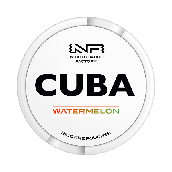 CUBA WHITE WATERMELON – Buy JetSnus Nicotine Pouches Online | JetSnus