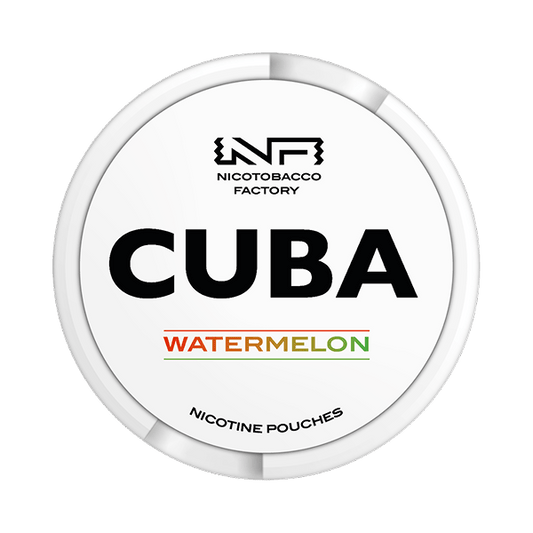 CUBA WHITE WATERMELON – Buy JetSnus Nicotine Pouches Online | JetSnus