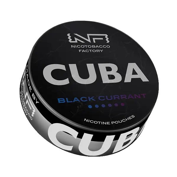 classification of tobacco-free nicotine pouches in morocco NOAT CUBA Black Black Currant 66mg