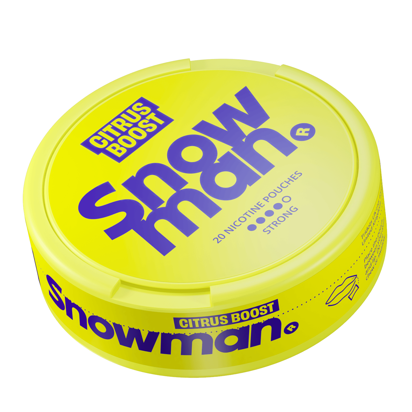 SNOWMAN CITRUS BOOST STRONG – Buy Tridots Ltd Nicotine Pouches Online | JetSnus