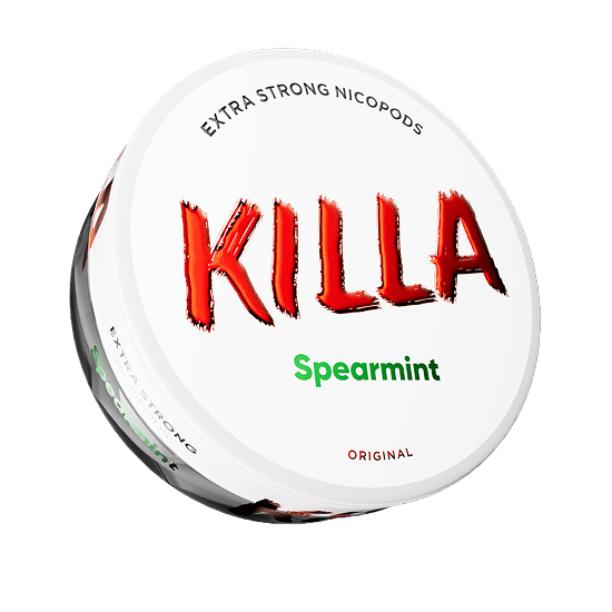 KILLA SPEARMINT – Buy NGP DISTRIBUTION APS Nicotine Pouches Online | JetSnus