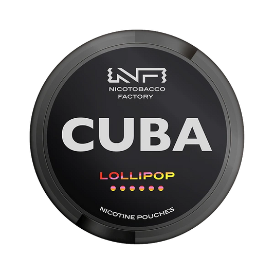 cuba black lollipop can 66mg
