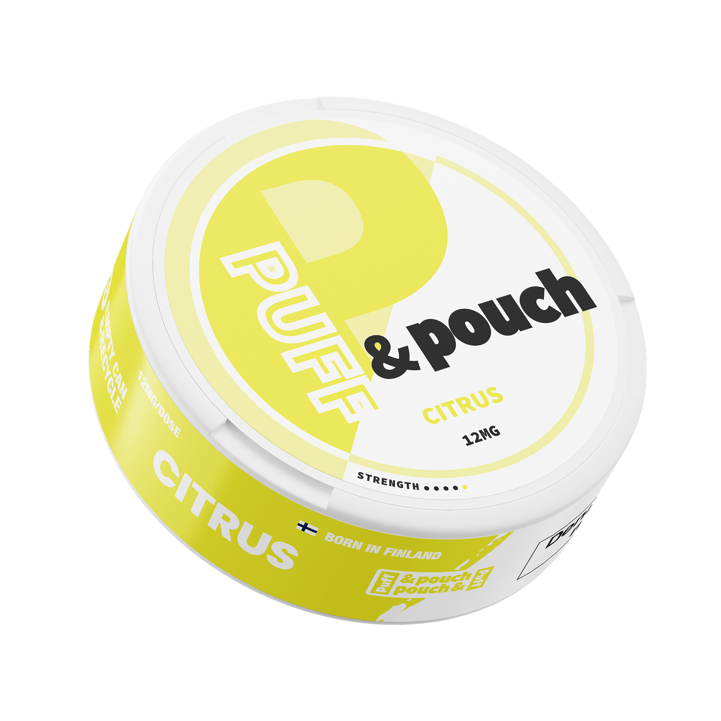 PUFF & POUCH CITRUS 12MG – Buy PREMIUM POUCH FINLAND OY Nicotine Pouches Online | JetSnus