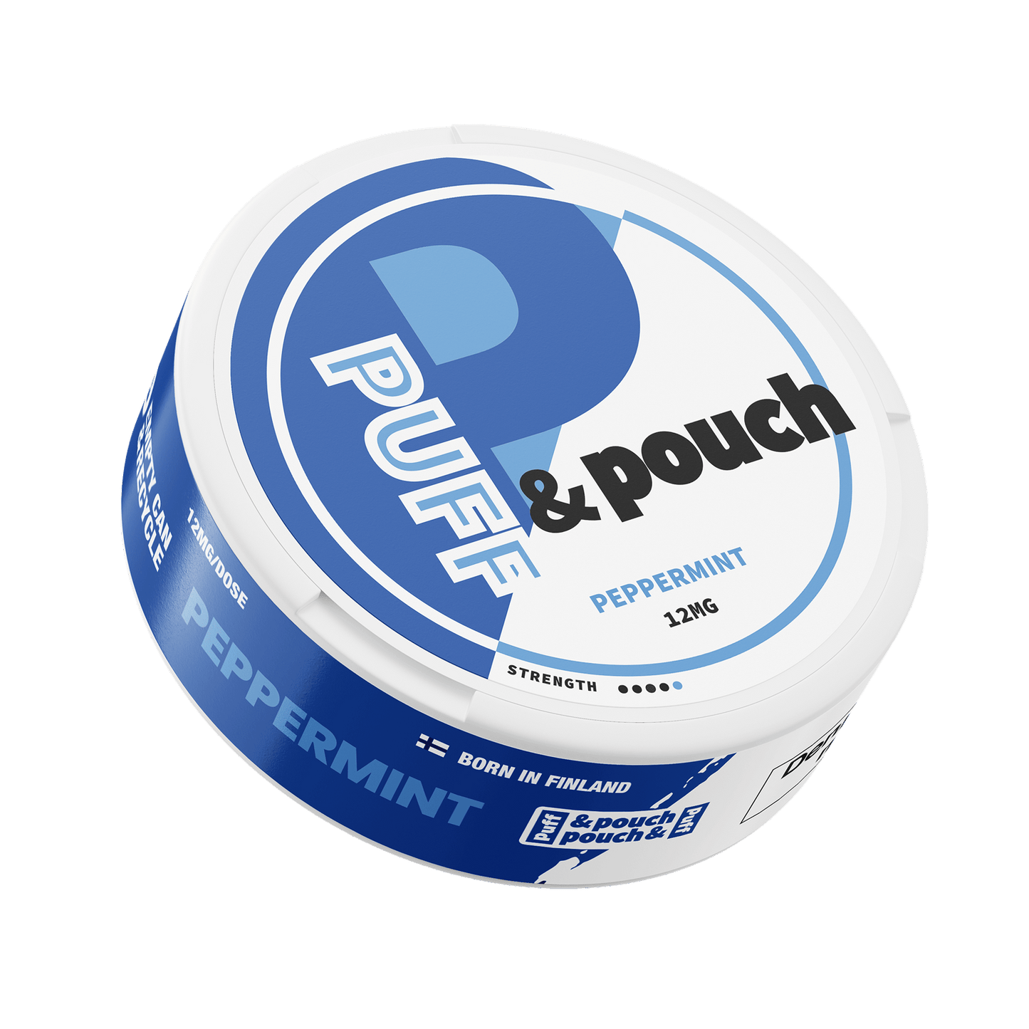 PUFF & POUCH PEPPERMINT 12MG – Buy PREMIUM POUCH FINLAND OY Nicotine Pouches Online | JetSnus