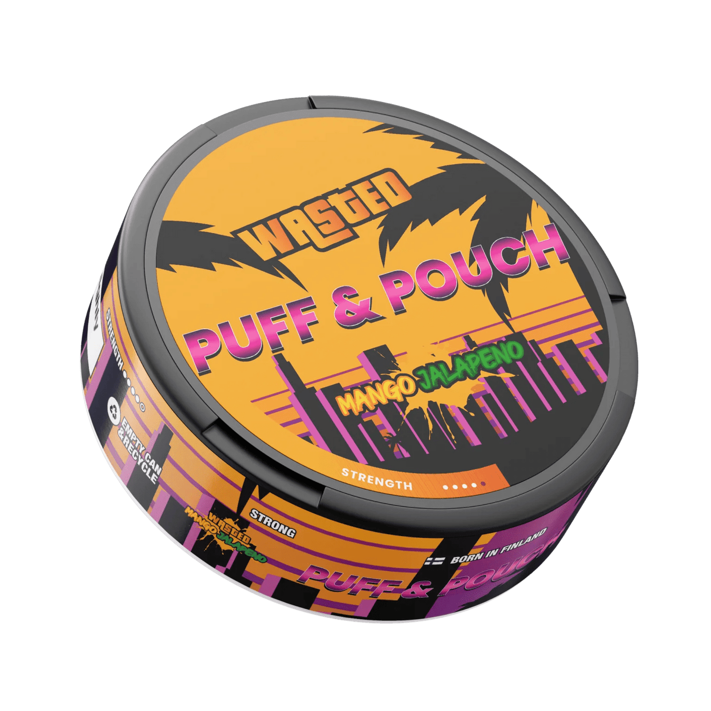 PUFF & POUCH WASTED - Mango & Jalapeno – Buy JetSnus Nicotine Pouches Online | JetSnus