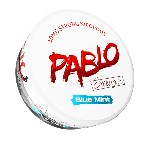 PABLO EXCLUSIVE BLUE MINT – Buy N.G.P Nicotine Pouches Online | JetSnus