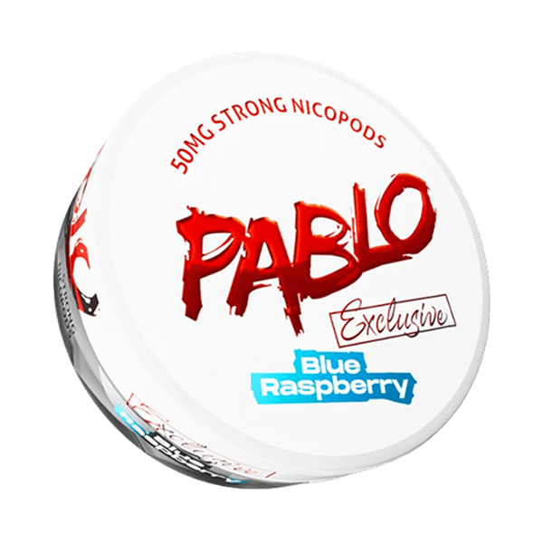 PABLO EXCLUSIVE BLUE RASPBERRY – Buy N.G.P Nicotine Pouches Online | JetSnus