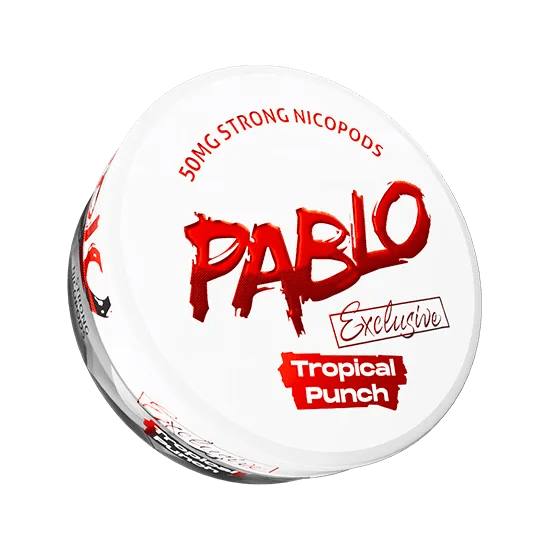 PABLO EXCLUSIVE TROPICAL PUNCH – Buy N.G.P Nicotine Pouches Online | JetSnus