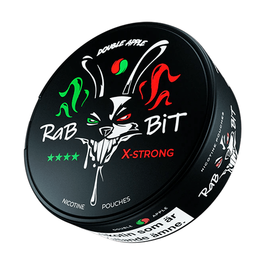 RABBIT DOUBLE APPLE – Buy BIT/RABBIT UAB Nicotine Pouches Online | JetSnus