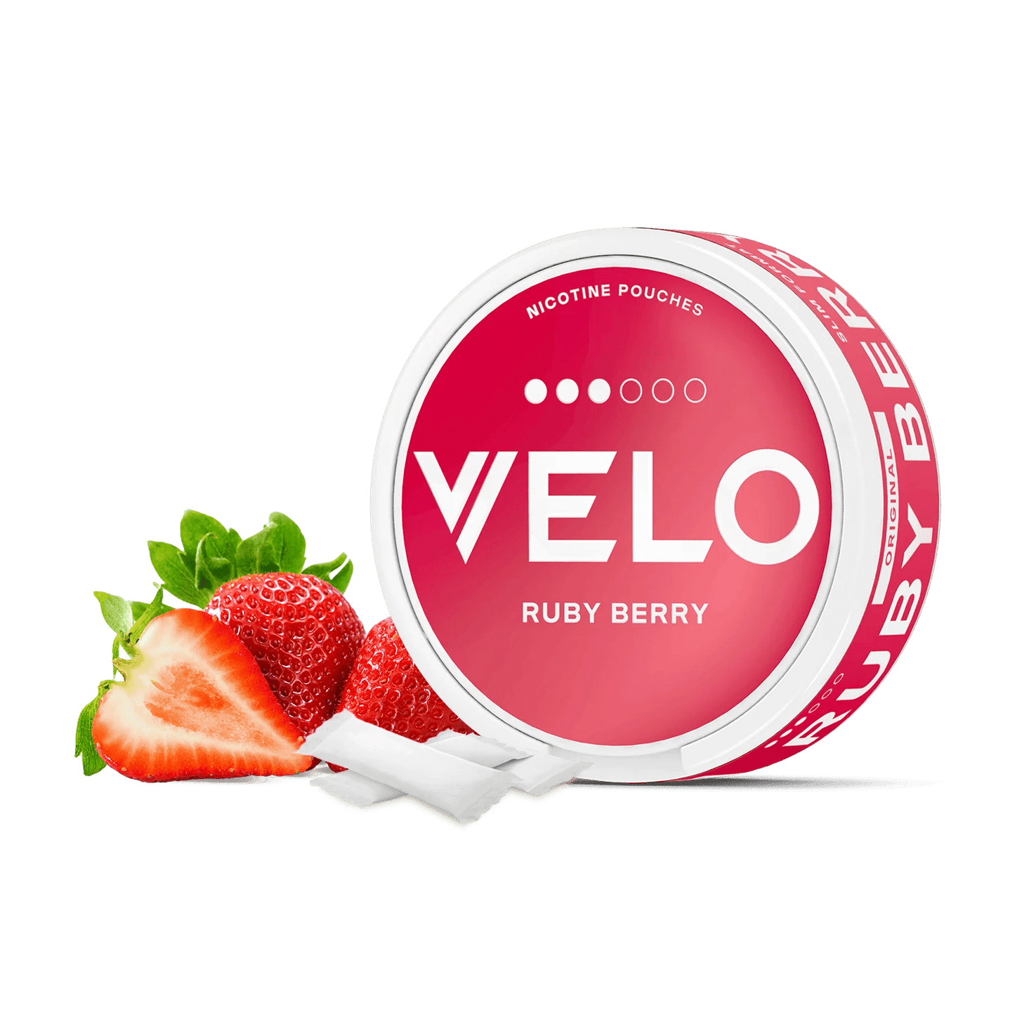 VELO RUBY BERRY SLIM – Buy NORDIC POUCH Nicotine Pouches Online | JetSnus
