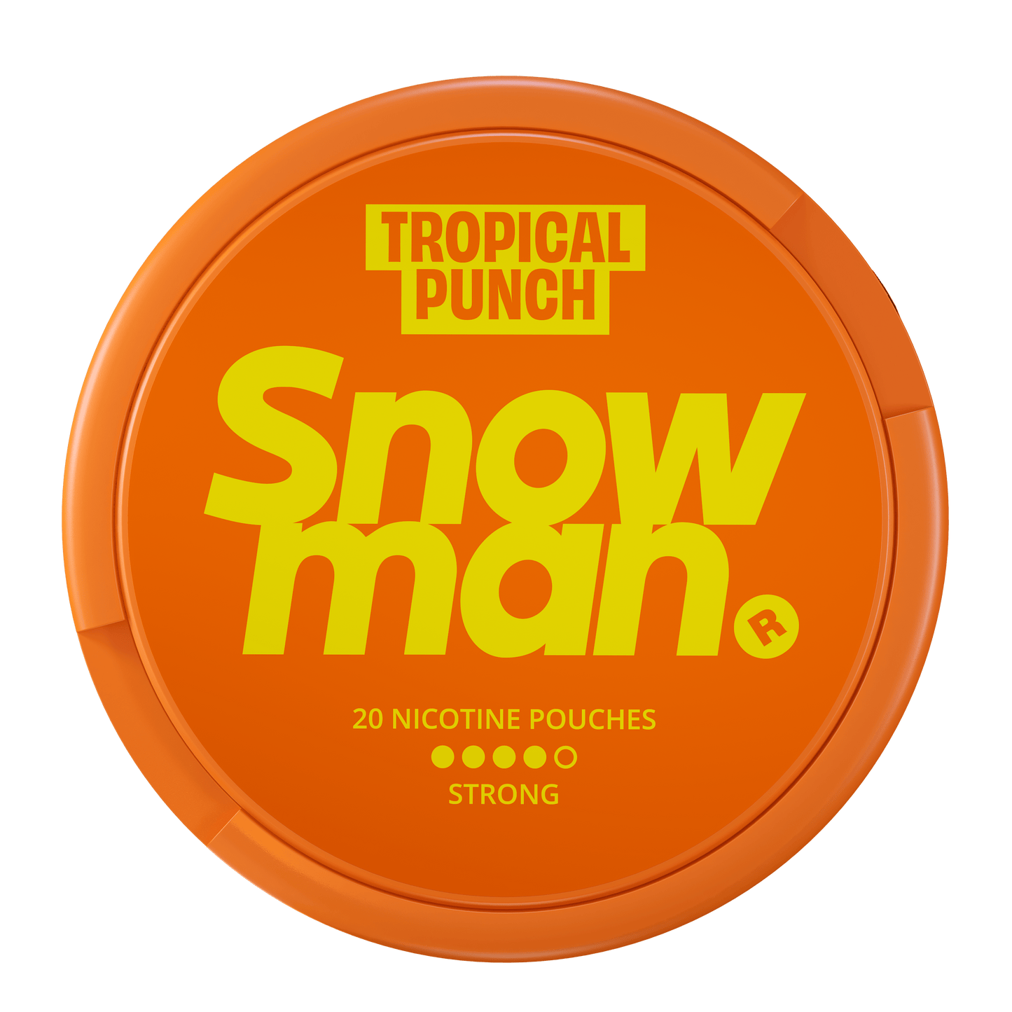 SNOWMAN TROPICAL PUNCH STRONG – Buy Tridots Ltd Nicotine Pouches Online | JetSnus