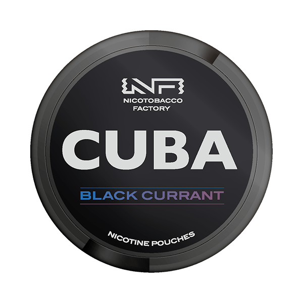 CUBA BLACK BLACK CURRANT – Buy JetSnus Nicotine Pouches Online | JetSnus
