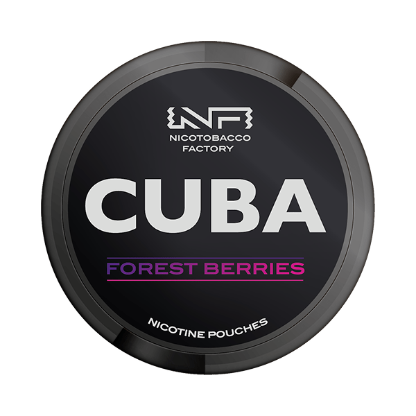 CUBA BLACK FOREST BERRIES – Buy JetSnus Nicotine Pouches Online | JetSnus
