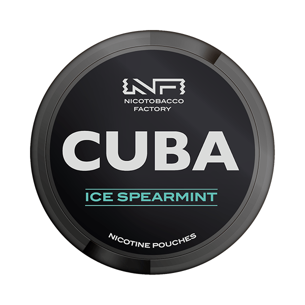 CUBA BLACK ICE SPEARMINT – Buy JetSnus Nicotine Pouches Online | JetSnus
