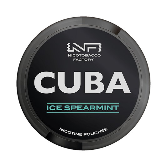 CUBA BLACK ICE SPEARMINT – Buy JetSnus Nicotine Pouches Online | JetSnus