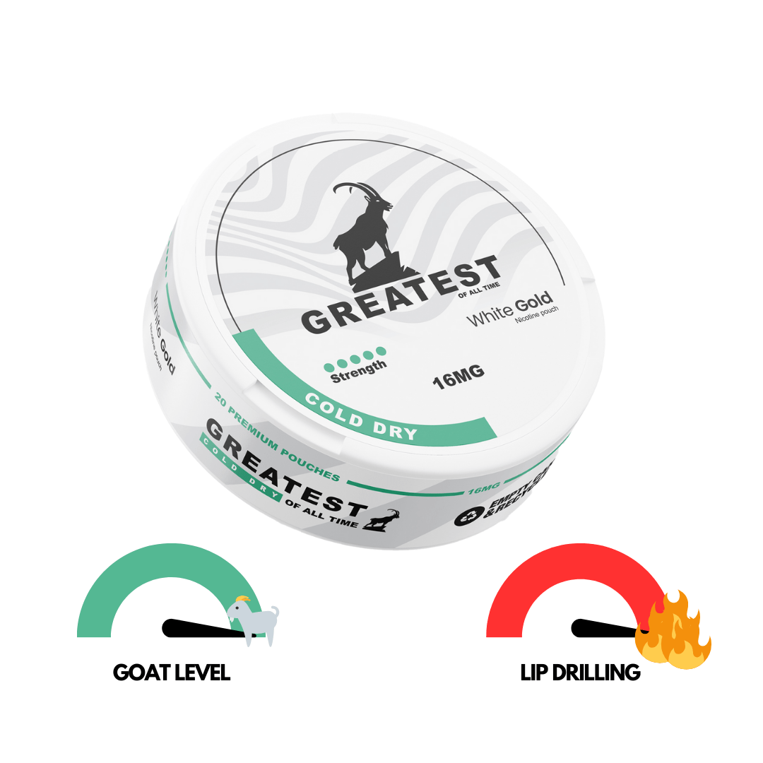 GREATEST COLD DRY 16MG – Buy JetSnus Nicotine Pouches Online | JetSnus