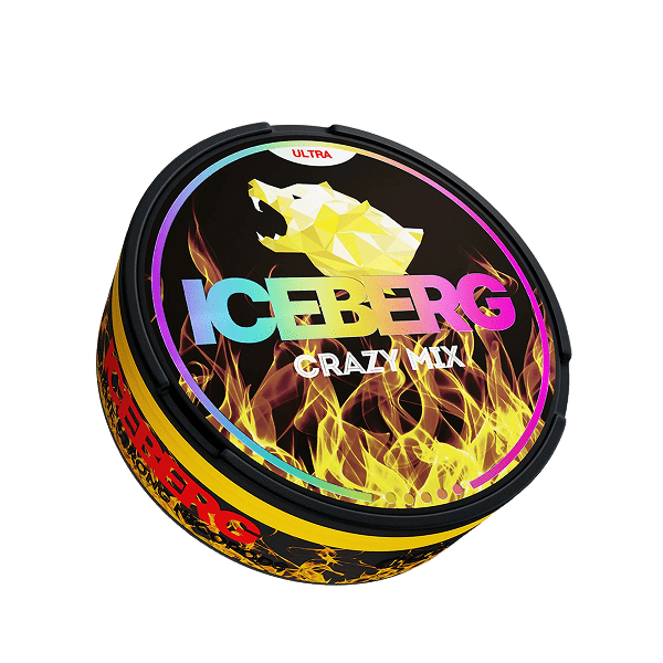 ICEBERG CRAZY MIX – Buy POUCHES DENMARK APS Nicotine Pouches Online | JetSnus