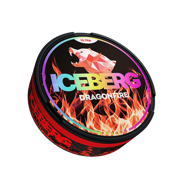 ICEBERG DRAGONFIRE – Buy POUCHES DENMARK APS Nicotine Pouches Online | JetSnus