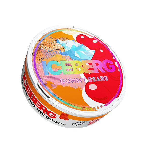 ICEBERG GUMMY BEARS – Buy POUCHES DENMARK APS Nicotine Pouches Online | JetSnus