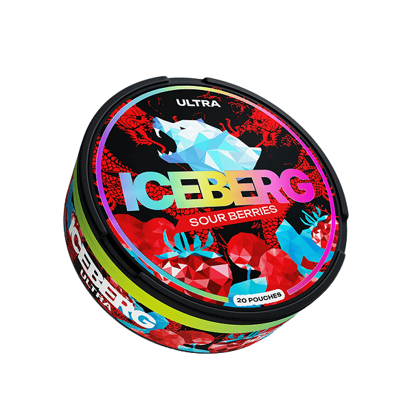 ICEBERG SOUR BERRIES – Buy POUCHES DENMARK APS Nicotine Pouches Online | JetSnus