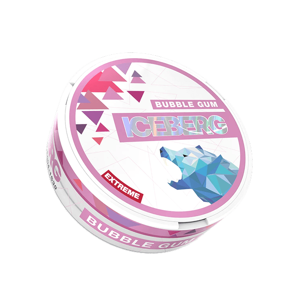 ICEBERG BUBBLE GUM – Buy POUCHES DENMARK APS Nicotine Pouches Online | JetSnus
