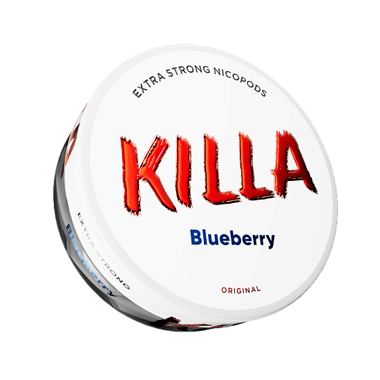 KILLA BLUEBERRY – Buy NGP DISTRIBUTION APS Nicotine Pouches Online | JetSnus