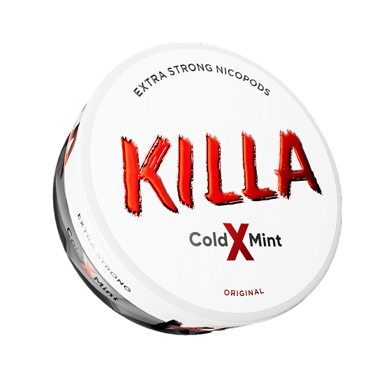 KILLA X - COLD MINT – Buy NGP DISTRIBUTION APS Nicotine Pouches Online | JetSnus