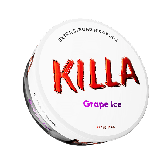 KILLA GRAPE ICE – Buy NGP DISTRIBUTION APS Nicotine Pouches Online | JetSnus