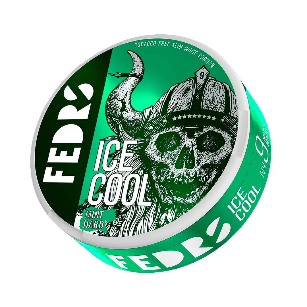 FEDRS MINT HARD NO. 9 – Buy FEDRS SP ZOO Nicotine Pouches Online | JetSnus