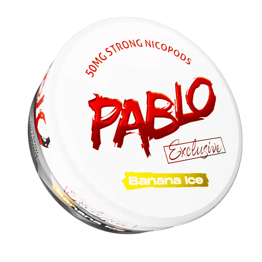 PABLO EXCLUSIVE BANANA ICE – Buy N.G.P Nicotine Pouches Online | JetSnus