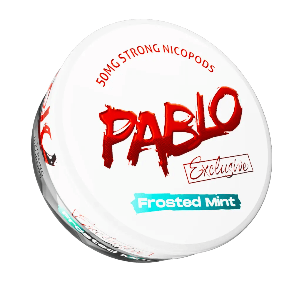 PABLO EXCLUSIVE FROSTED MINT – Buy N.G.P Nicotine Pouches Online | JetSnus