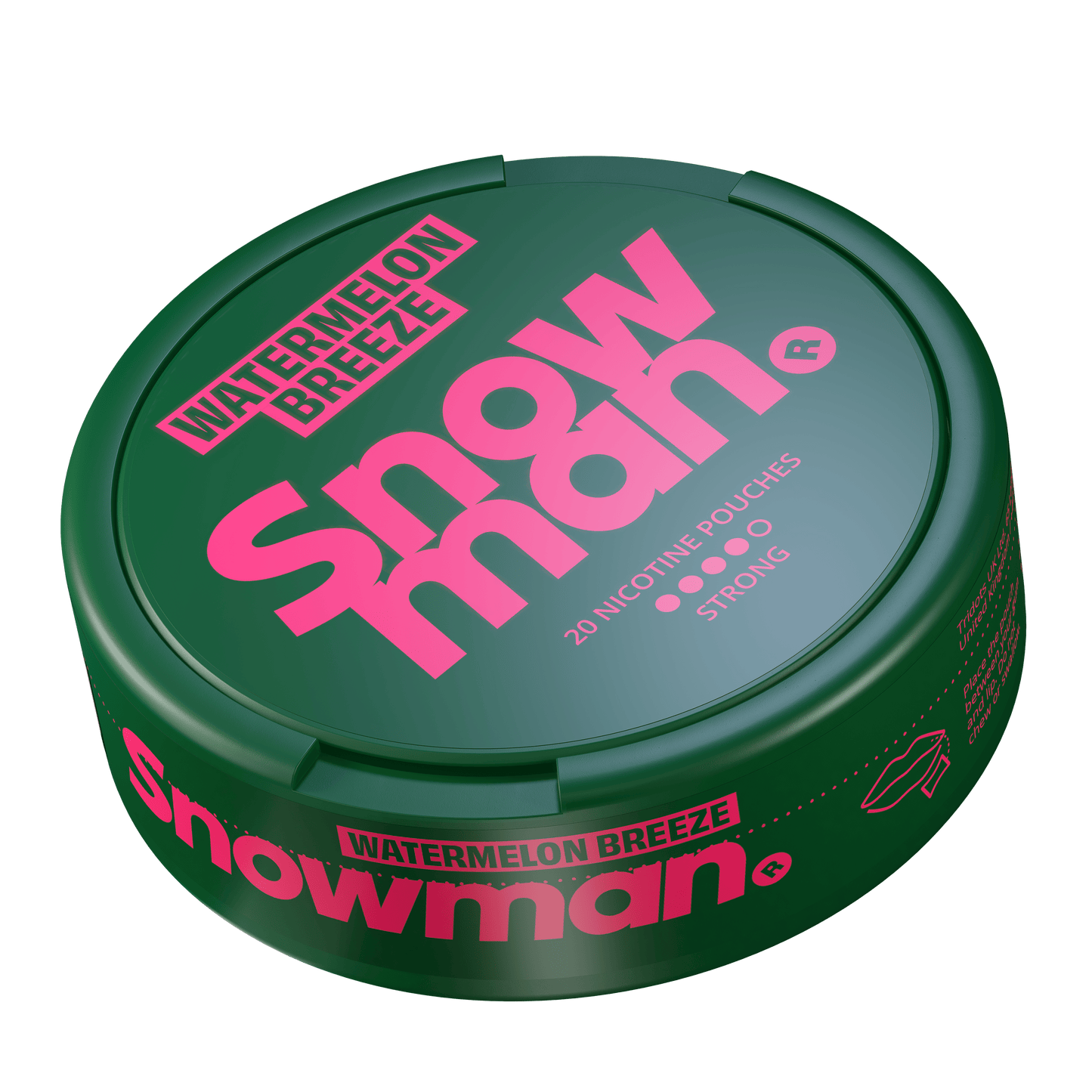 SNOWMAN WATERMELON BREEZE STRONG – Buy Tridots Ltd Nicotine Pouches Online | JetSnus