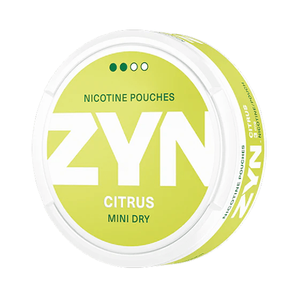 ZYN Citrus 3mg Mini – Buy NORDIC EXPRESS AB Nicotine Pouches Online | JetSnus