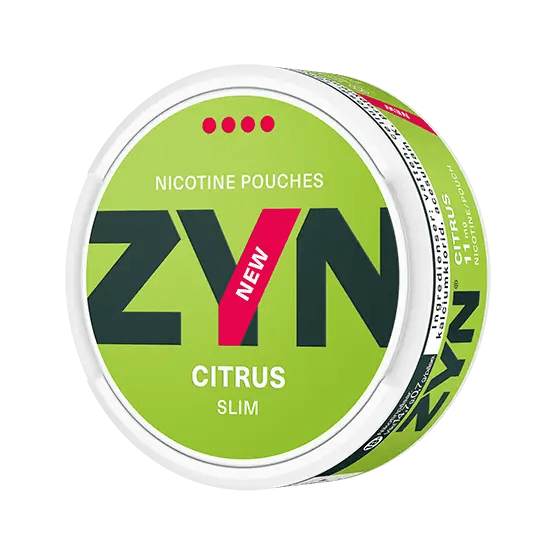 ZYN Citrus Slim Extra Strong – Buy NORDIC EXPRESS AB Nicotine Pouches Online | JetSnus