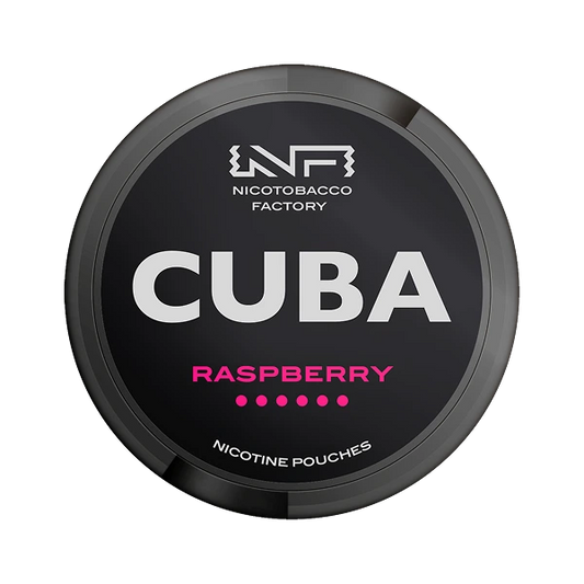 strong raspberry nicotine pouch