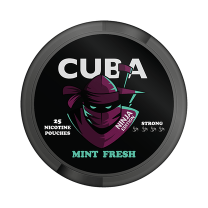 CUBA NINJA MINT FRESH – Buy JetSnus Nicotine Pouches Online | JetSnus
