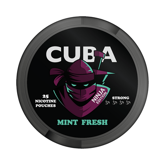 CUBA NINJA MINT FRESH – Buy JetSnus Nicotine Pouches Online | JetSnus