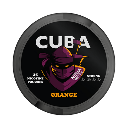 CUBA NINJA ORANGE – Buy JetSnus Nicotine Pouches Online | JetSnus